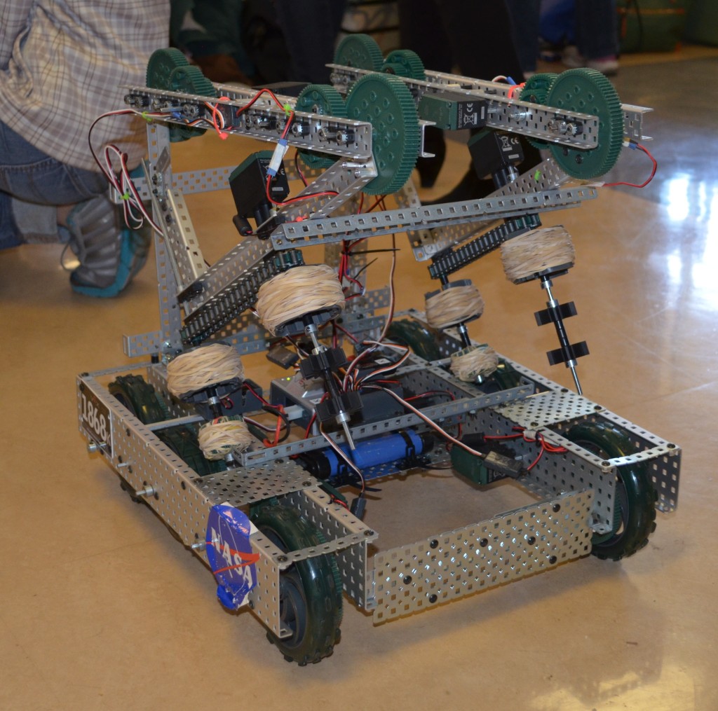 Toss-up robot